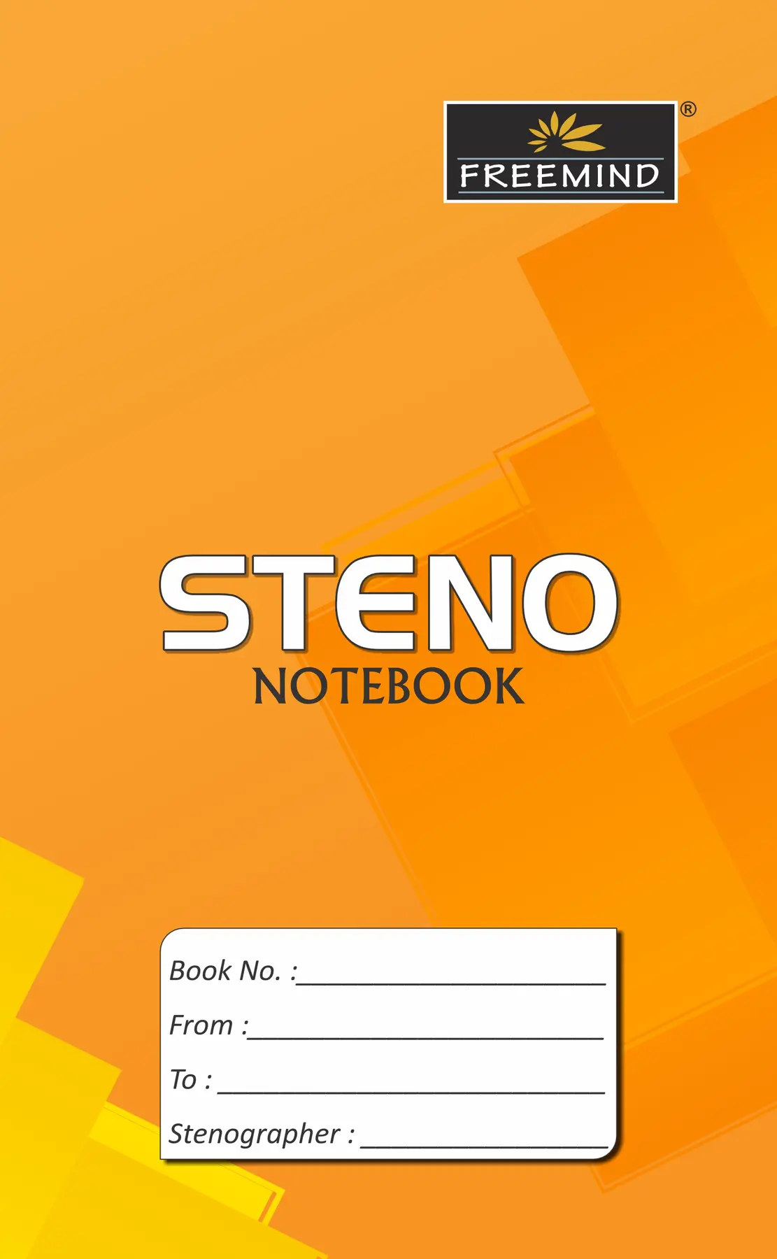 NON NRI-STENO NOTEBOOK-STENO NOTE BOOK 128PG-128