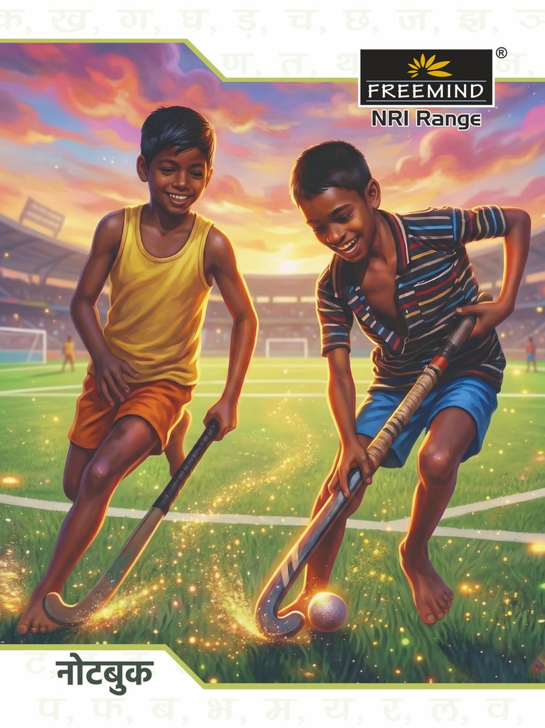 NRI-24x18 NOTEBOOK-Five Line with Gap-92