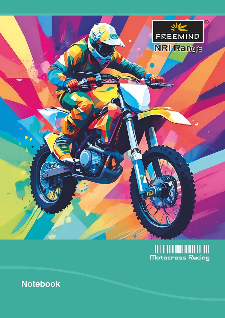 NRI-A4 NOTEBOOK-UNRULED-440