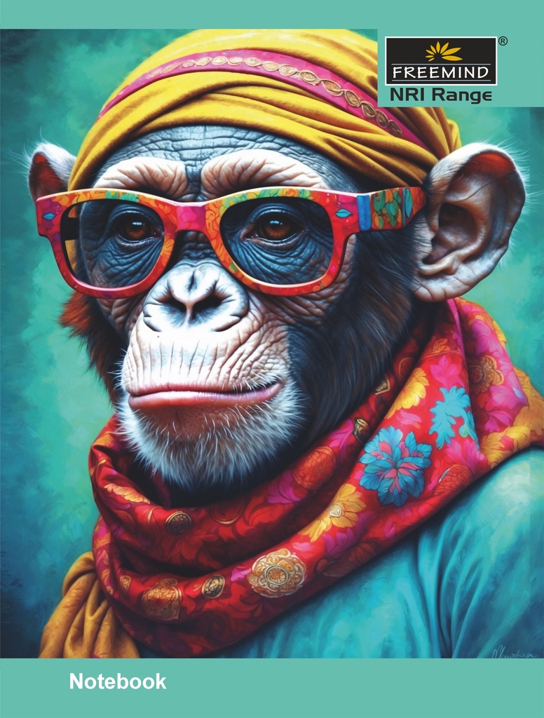 NRI-A4 NOTEBOOK-UNRULED-348