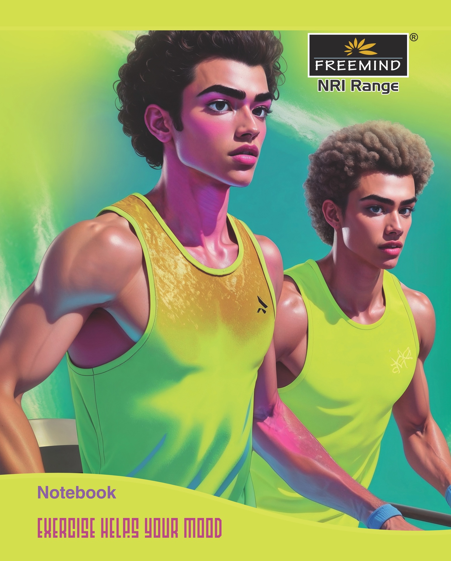 NRI-25.5x20.5 NOTEBOOK-Single Line-160