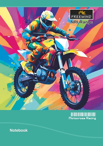 [800702] NRI-A4 NOTEBOOK-UNRULED-440