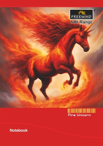 [800704] NRI-A4 NOTEBOOK-UNRULED-480