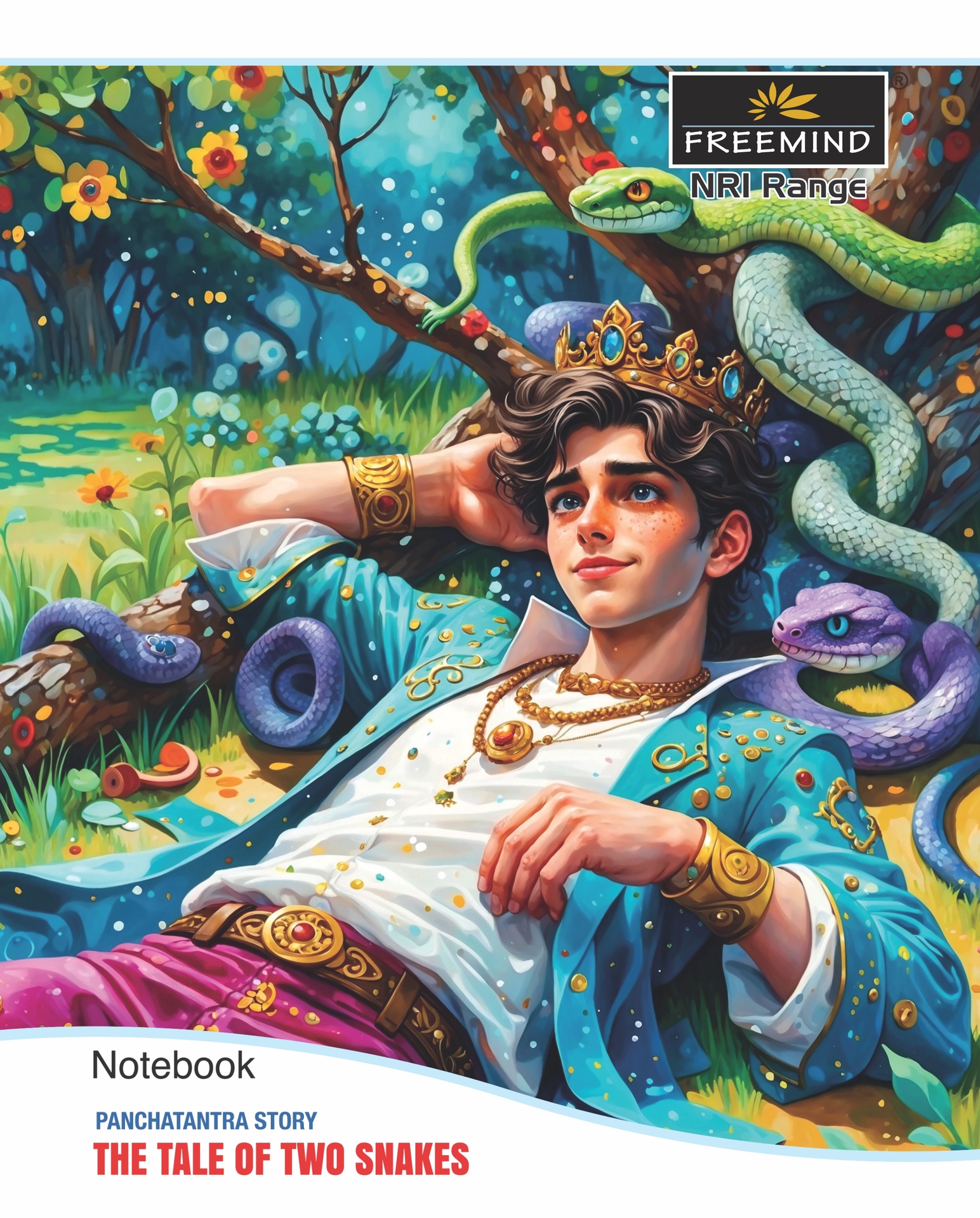 NRI-25.5x20.5 NOTEBOOK-Single Line-144