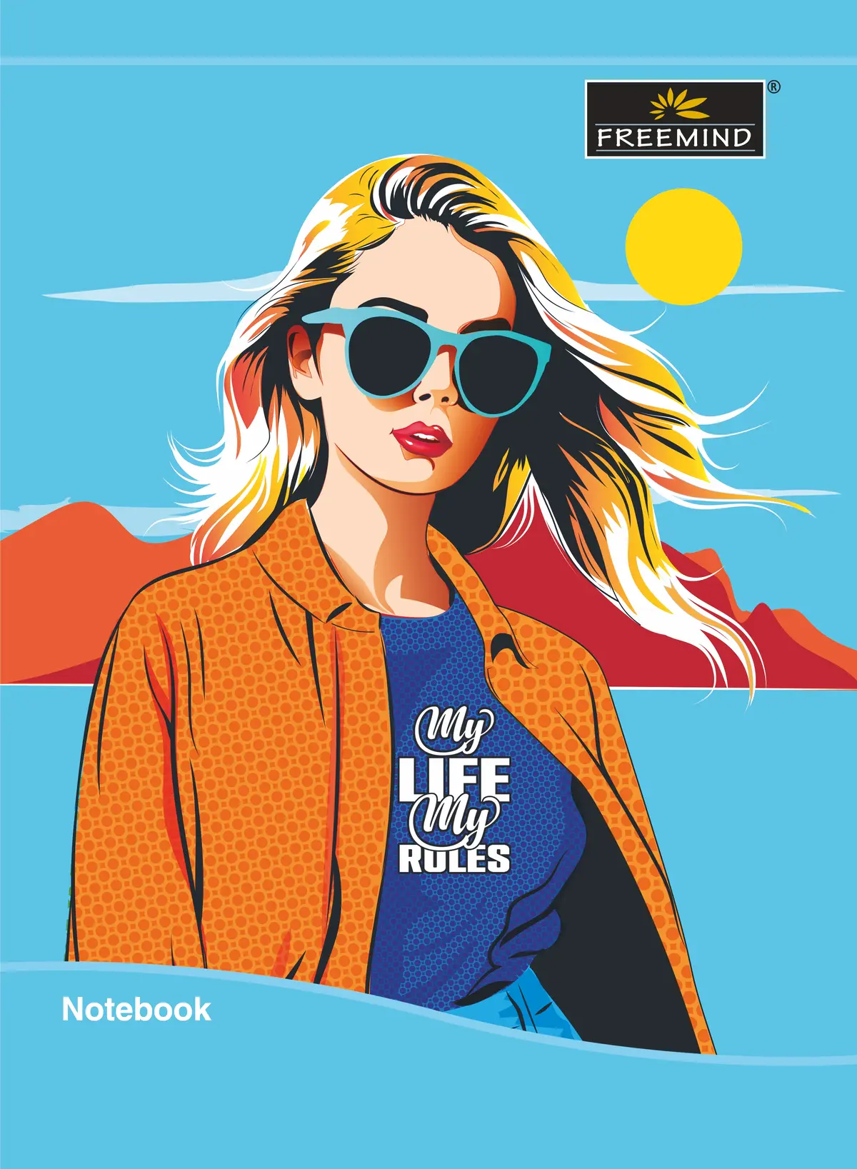 [700363] NON NRI-A4 School Notebook-Single Line-264